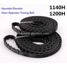 1140H / 1200H Pengendali Pintu Timing Belt untuk Lif Hyundai